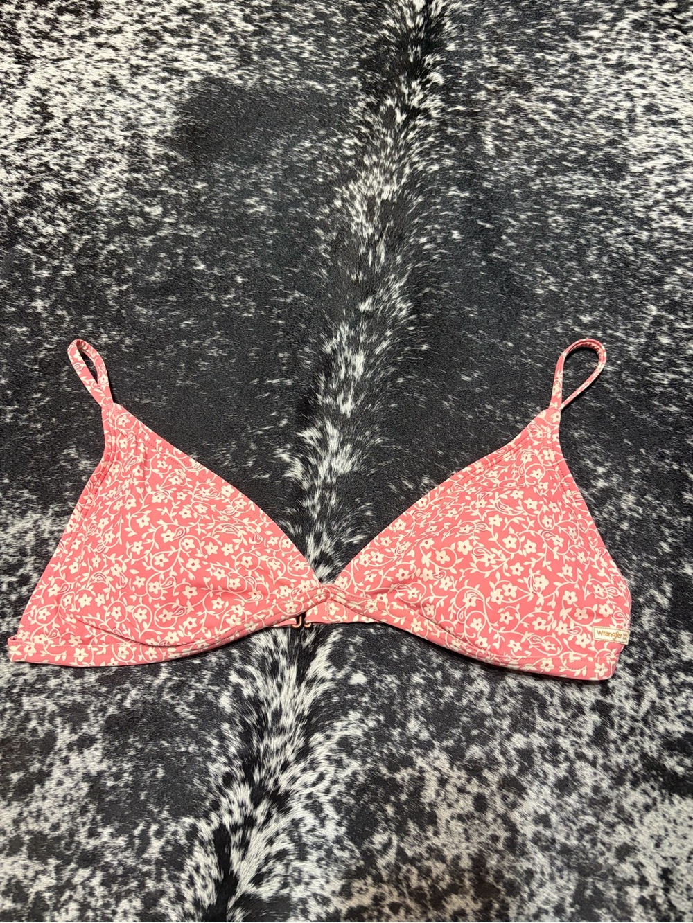 Wrangler x Billabong Floral Bikini Top